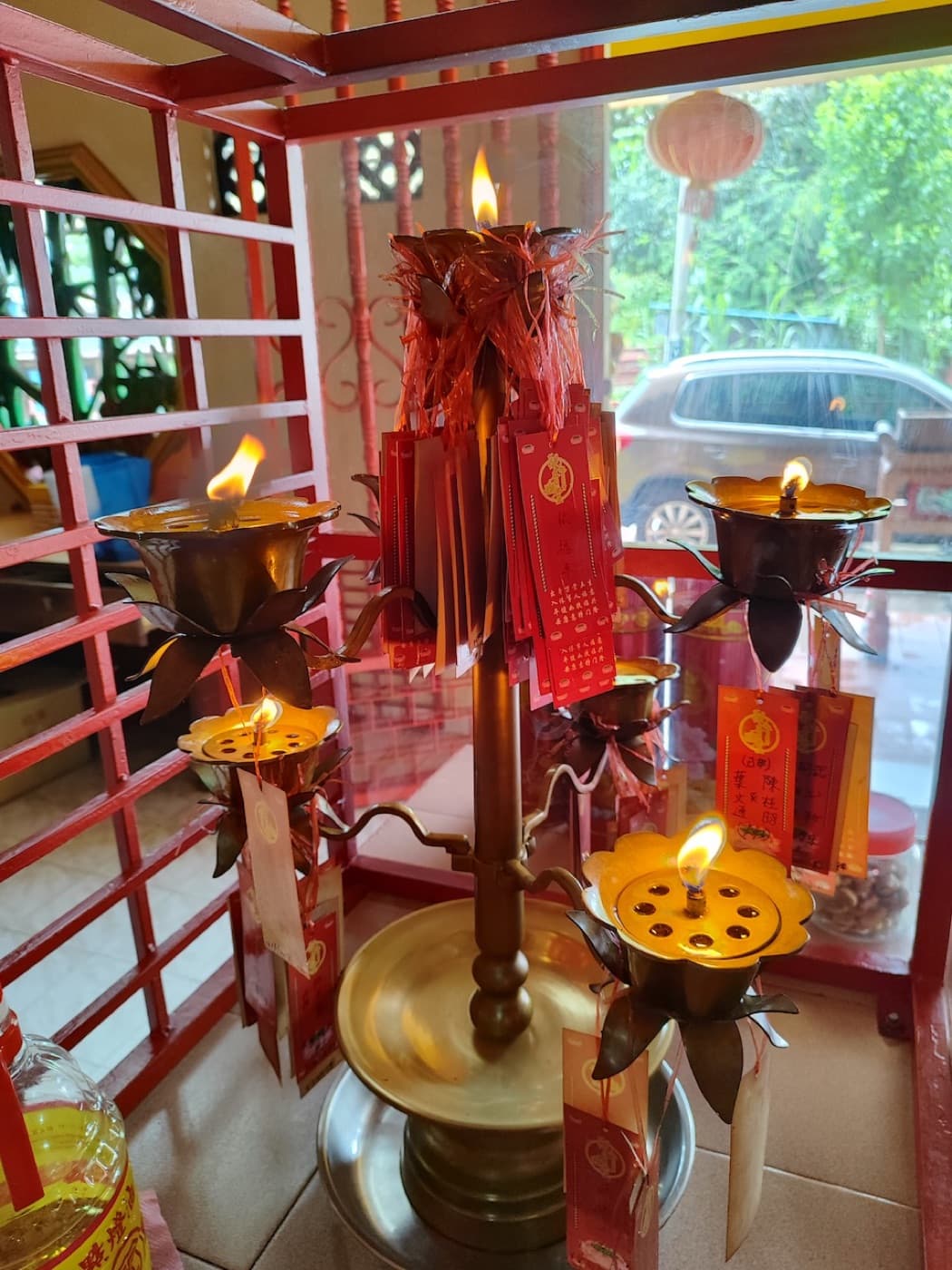 油燈祈福